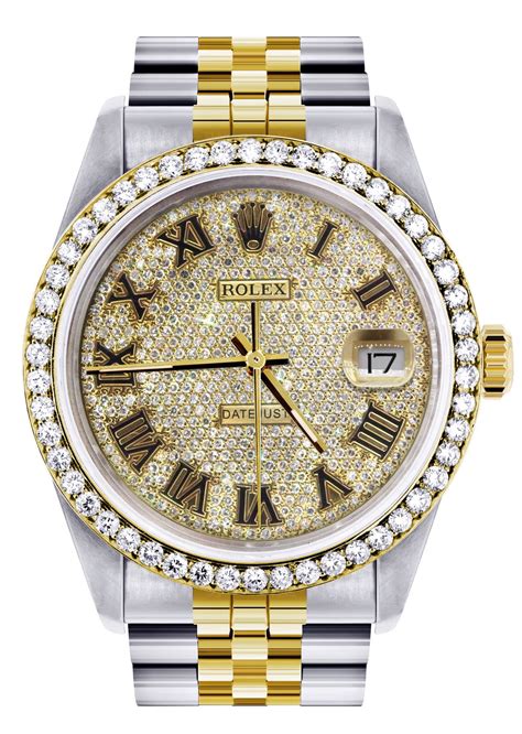 rolex watch men gold and silver|rolex gold watches for sale.